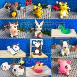 Adorable Clay Animal Figurines Collection