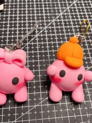 Adorable Clay Character Keychains