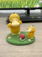 Charming Clay Psyduck Figures