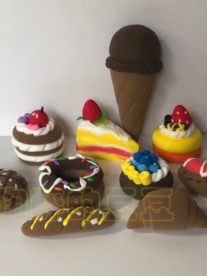 Colorful Clay Dessert Collection