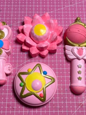 Colorful Clay Magical Accessories Set