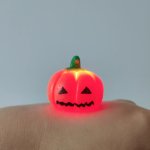 Cute Clay Pumpkin Lantern with a Handle