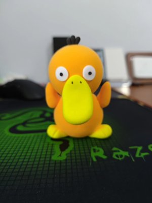 Adorable Orange Clay Duck