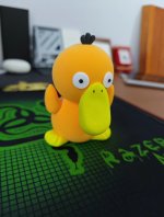 Adorable Orange Clay Duck