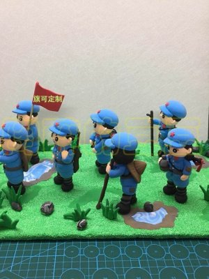 Playful Clay Figurines of Adventure Teams